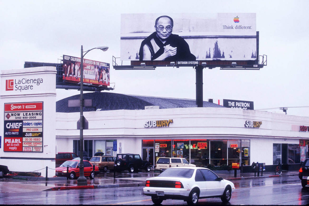 ეფლის გარე რეკლამა, ლოს-ანჯელესი, 1998.