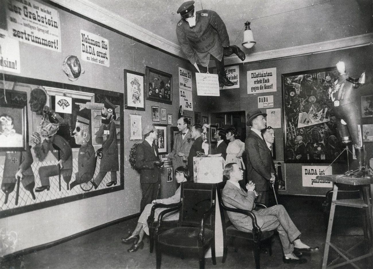 დადაისტი ხელოვანები ბერლინი, 1920 წელი