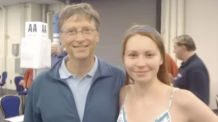 ბილ გეიტსი და მილა ანტონოვა