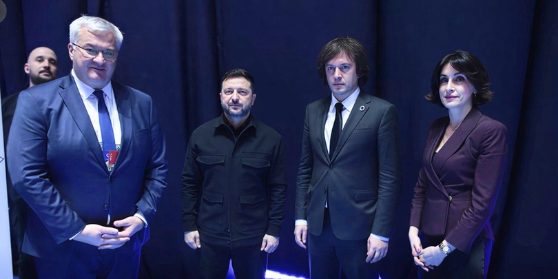 კობახიძე ზელენსკის შეხვდა